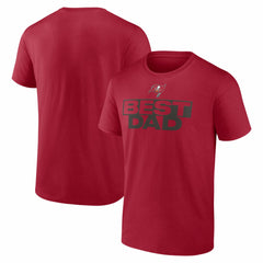 Tampa Bay Buccaneers Greatest Dad T-Shirt - Red T-shirts