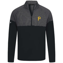 Pittsburgh Pirates Levelwear Classic Stripes Insignia 2.0 Pullover - Black Pullover