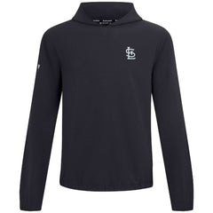 St. Louis Cardinals Levelwear Action Insignia 2.0 Pullover Hoodie - Black Hoodies