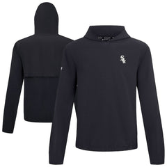 Chicago White Sox Levelwear Action Insignia 2.0 Pullover Hoodie - Black Hoodies