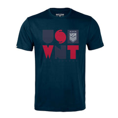 USWNT Levelwear Richmond Full On T-Shirt Navy