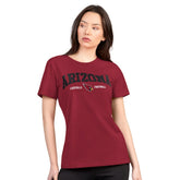 Arizona Cardinals G-III 4Her by Carl Banks Women's Super-Slim Lightweight Winning Crew T-Shirt - Cardinal T-shirts