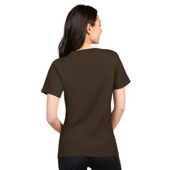 Cleveland Browns G-III 4Her by Carl Banks Women's Super-Slim Lightweight Winning Crew T-Shirt - Brown T-shirts
