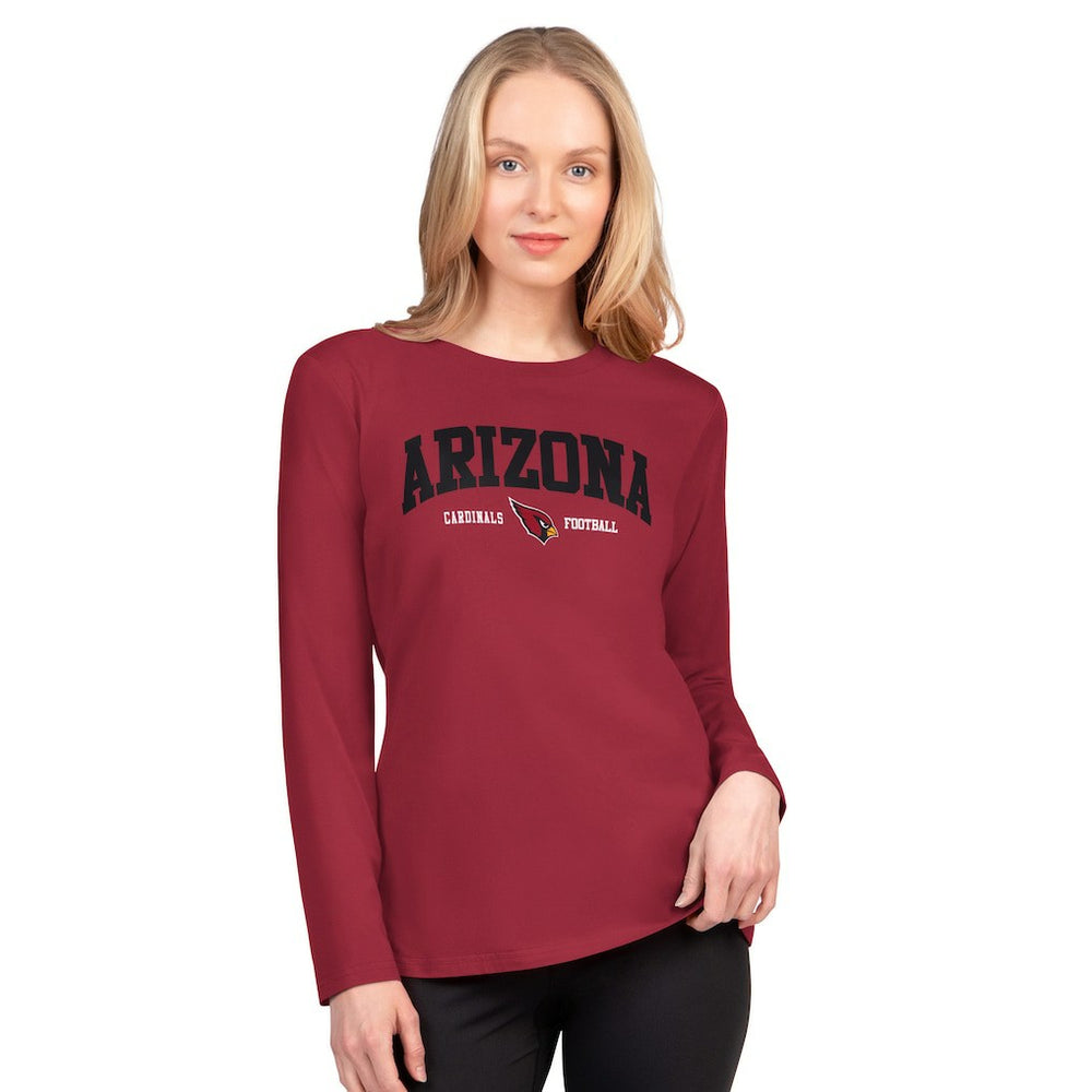 Arizona Cardinals G-III 4Her by Carl Banks Women's Best Play Long Sleeve T-Shirt - Cardinal T-shirts