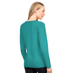 Miami Dolphins G-III 4Her by Carl Banks Women's Best Play Long Sleeve T-Shirt - Aqua T-shirts
