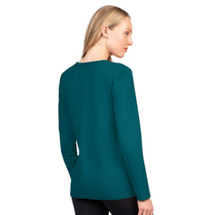 Philadelphia Eagles G-III 4Her by Carl Banks Women's Best Play Long Sleeve T-Shirt - Midnight Green T-shirts