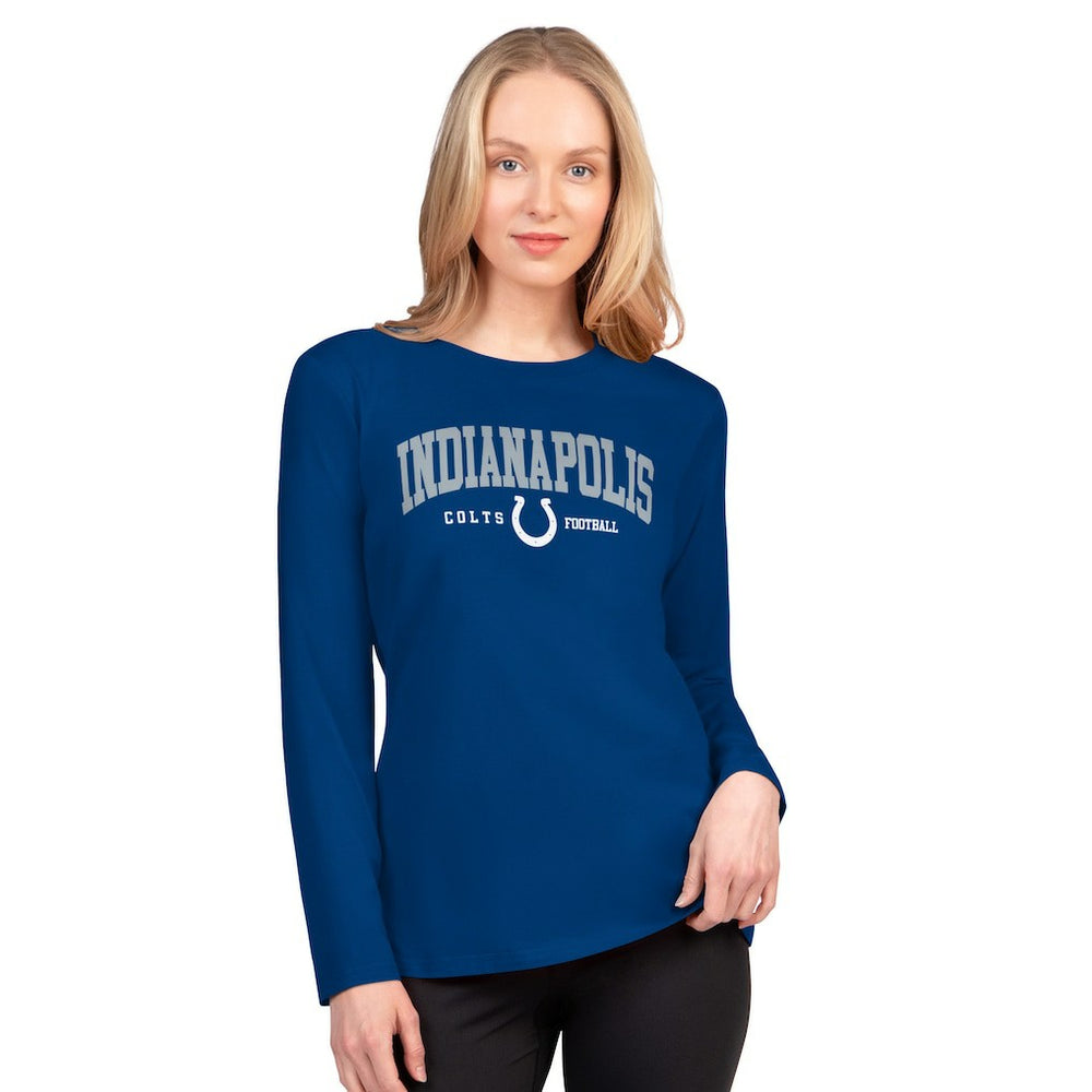 Indianapolis Colts G-III 4Her by Carl Banks Women's Best Play Long Sleeve T-Shirt - Royal T-shirts