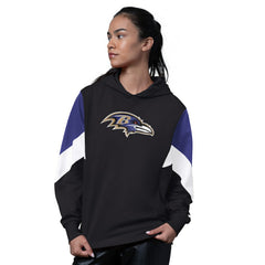 Baltimore Ravens Starter Women's Scrimmage Hoodie - Black Hoodies