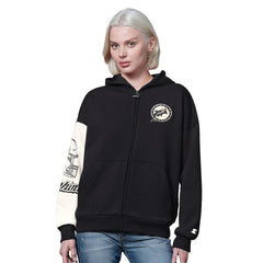 Miami Dolphins Starter Women's 4th Down Full-Zip Hoodie - Black Hoodies