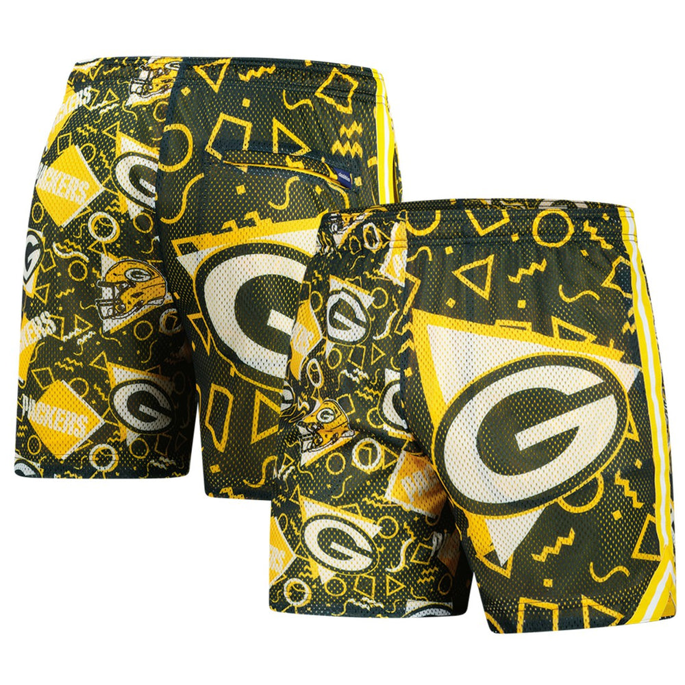 Green Bay Packers Chubbies Mesh Shorts - Green Shorts