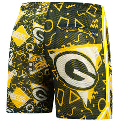 Green Bay Packers Chubbies Mesh Shorts - Green Shorts