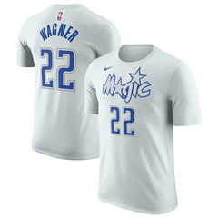 Franz Wagner Orlando Magic Unisex 2025/26 City Edition Name & Number T-Shirt Silver - Nike