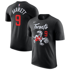 RJ Barrett Toronto Raptors Unisex 2025/26 City Edition Name & Number T-Shirt Black - Nike outlet
