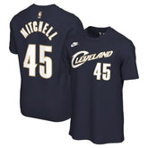 Donovan Mitchell Cleveland Cavaliers Unisex Name & Number T-Shirt Classic Editi- Navy - Nike