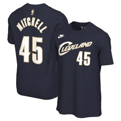 Donovan Mitchell Cleveland Cavaliers Unisex Name & Number T-Shirt Classic Editi- Navy - Nike