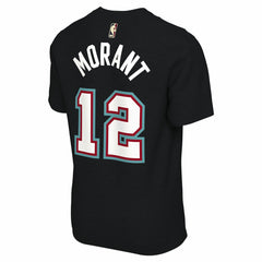 Ja Morant Memphis Grizzlies Unisex Name & Number T-Shirt Classic Edition Black - Nike