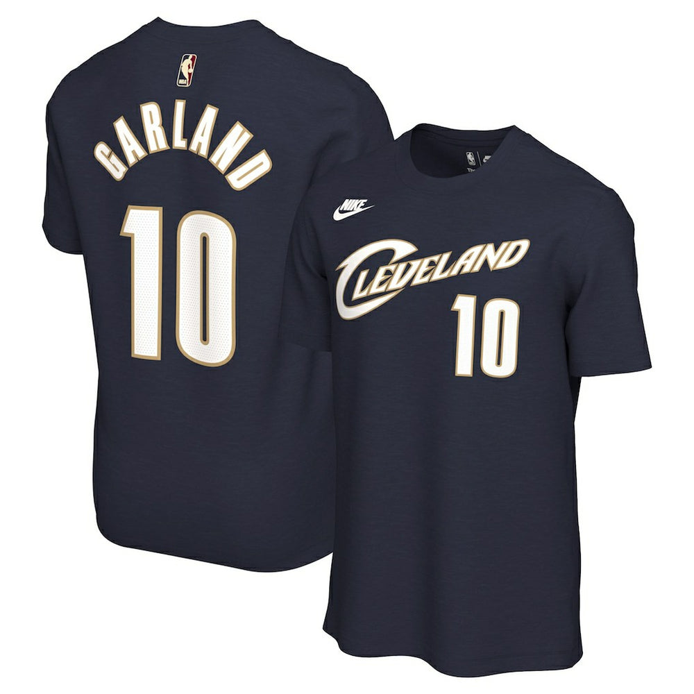 Darius Garland Cleveland Cavaliers Unisex Name & Number T-Shirt Classic Editi- Navy - Nike