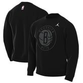 Brooklyn Nets Jordan Brand Statement Edition Sweatshirt Black