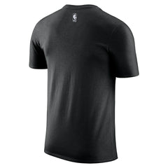 Brooklyn Nets 2025/26 City Edition Remix Essential Logo T-Shirt Black - Nike