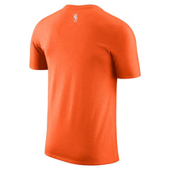 Cleveland Cavaliers 2025/26 City Edition Remix Essential Logo T-Shirt Orange - Nike