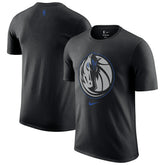 Dallas Mavericks 2025/26 City Edition Remix Essential Logo T-Shirt Black - Nike