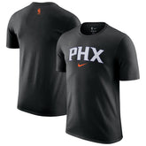 Phoenix Suns 2025/26 City Edition Remix Essential Logo T-Shirt Black - Nike