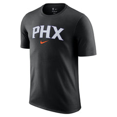 Phoenix Suns 2025/26 City Edition Remix Essential Logo T-Shirt Black - Nike