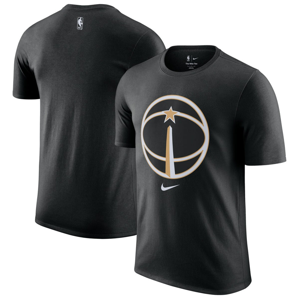 Washington Wizards 2025/26 City Edition Remix Essential Logo T-Shirt Black - Nike