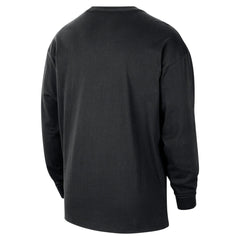 Memphis Grizzlies Unisex Classic Edition Hardwood Classics Essential Logo Long Sleeve T-Shirt Black - Nike