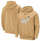 Washington Wizards 2025/26 City Edition Essential Logo Remix Hoodie Gold - Nike
