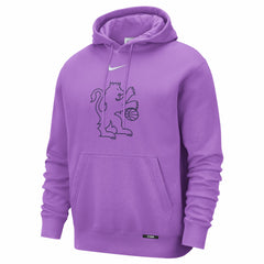 Sacramento Kings 2025/26 City Edition Essential Logo Remix Hoodie Purple - Nike outlet