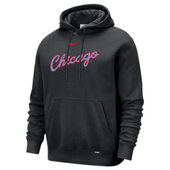 Chicago Bulls 2025/26 City Edition Essential Remix Club Hoodie Black - Nike outlet