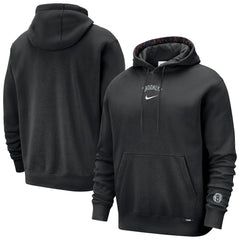 Brooklyn Nets 2025/26 City Edition Courtside Remix Premium Hoodie Black - Nike