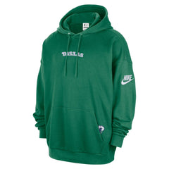 Dallas Mavericks Classic Edition Hardwood Classics Premium Club Heavyweight Fleece Hoodie Green - Nike