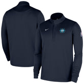 Oklahoma City Thunder 2025/26 City Edition Remix Authentic Coaches Dri-FIT Half-Zip Top Navy - Nike