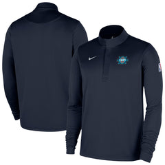 Oklahoma City Thunder 2025/26 City Edition Remix Authentic Coaches Dri-FIT Half-Zip Top Navy - Nike