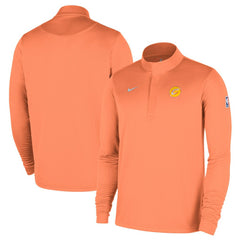 Cleveland Cavaliers 2025/26 City Edition Remix Authentic Coaches Dri-FIT Half-Zip Pullover Orange - Nike