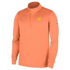 Cleveland Cavaliers 2025/26 City Edition Remix Authentic Coaches Dri-FIT Half-Zip Pullover Orange - Nike