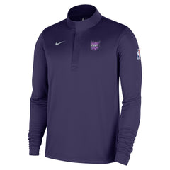Sacramento Kings 2025/26 City Edition Remix Authentic Coaches Dri-FIT Half-Zip Top Purple - Nike