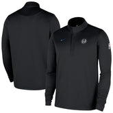 Dallas Mavericks 2025/26 City Edition Remix Authentic Coaches Dri-FIT Half-Zip Top Black - Nike