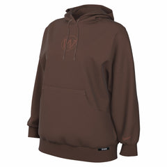 Golden State Warriors Women's 2025/26 City Edition Remix Premium Fleece Hoodie Brown - Nike