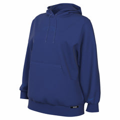 New York Knicks Women's 2025/26 City Edition Remix Premium Fleece Hoodie Blue - Nike