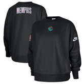 Memphis Grizzlies Women's Classic Edition Hardwood Classics Premium Phoenix Fleece Sweatshirt Black - Nike