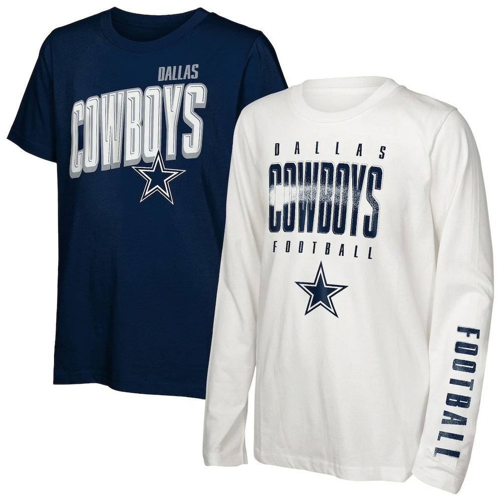 Dallas Cowboys Outerstuff Preschool The Mix Combo T-Shirt Set
