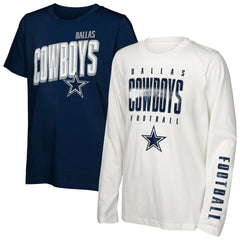 Dallas Cowboys Outerstuff Preschool The Mix Combo T-Shirt Set