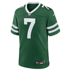 Justin Fields New York Jets Game Player Jersey - Legacy Green Jerseys