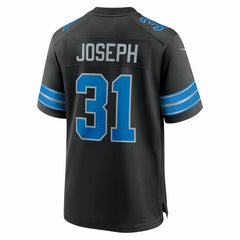 Kerby Joseph Detroit Lions Alternate Game Jersey - Black Jerseys