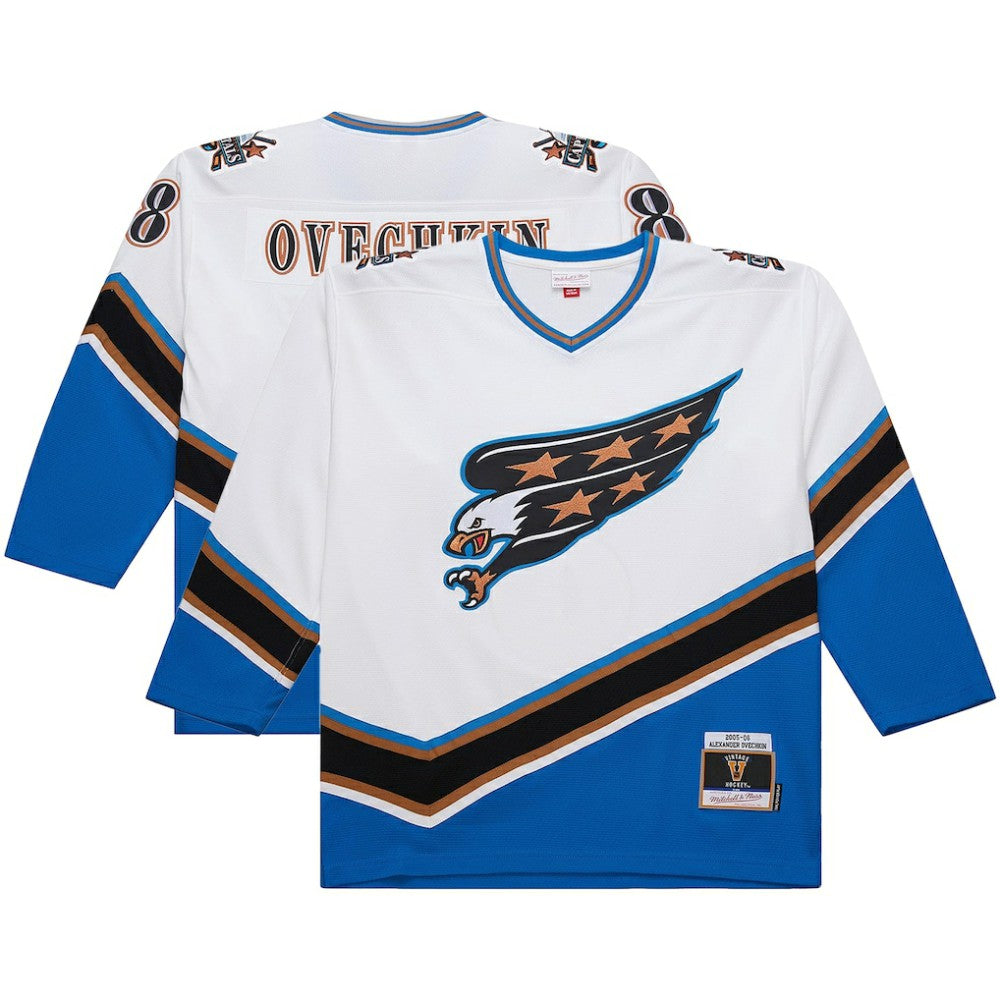 Alexander Ovechkin Washington Capitals Mitchell & Ness Big & Tall 2005/06 Power Play Jersey - White | US 202941608