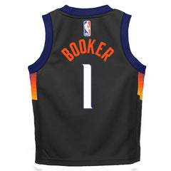 Devin Booker Phoenix Suns Preschool 2025/26 City Edition Swingman Jersey Black - Nike