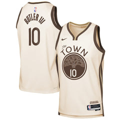 Jimmy Butler III Golden State Warriors Youth 2025/26 City Edition Swingman Jersey Tan - Nike